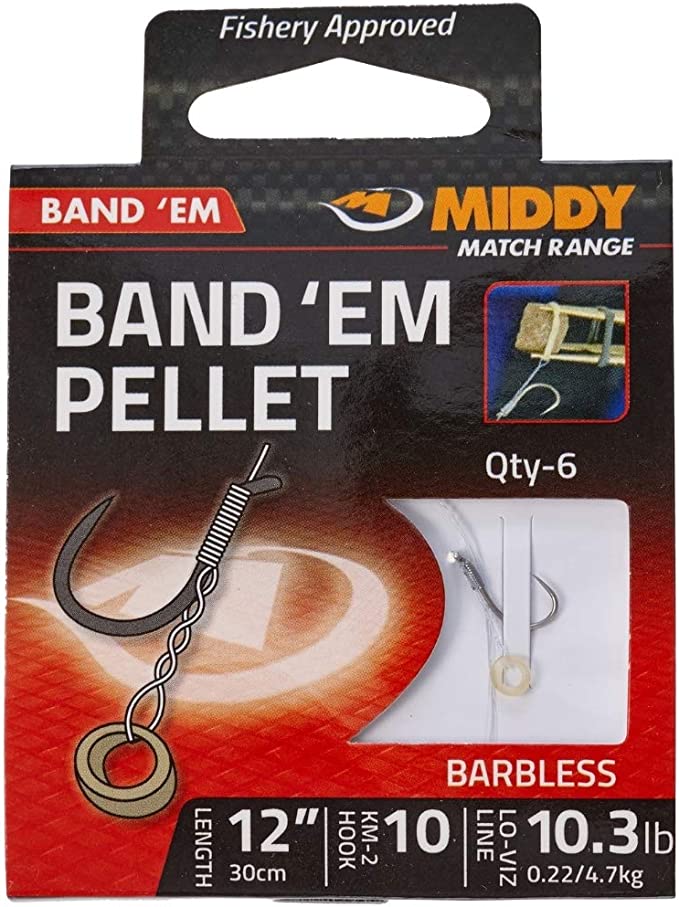 best deals terminal tackle pellet band hooks