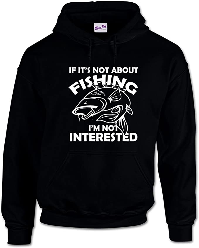 winter fishing hoodie black novel