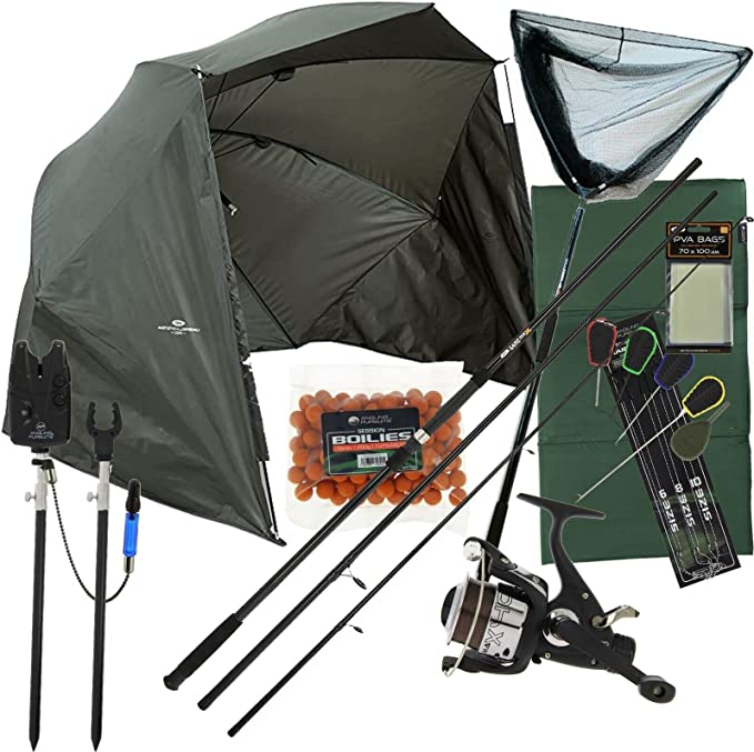 fishing kit angler starter carp set